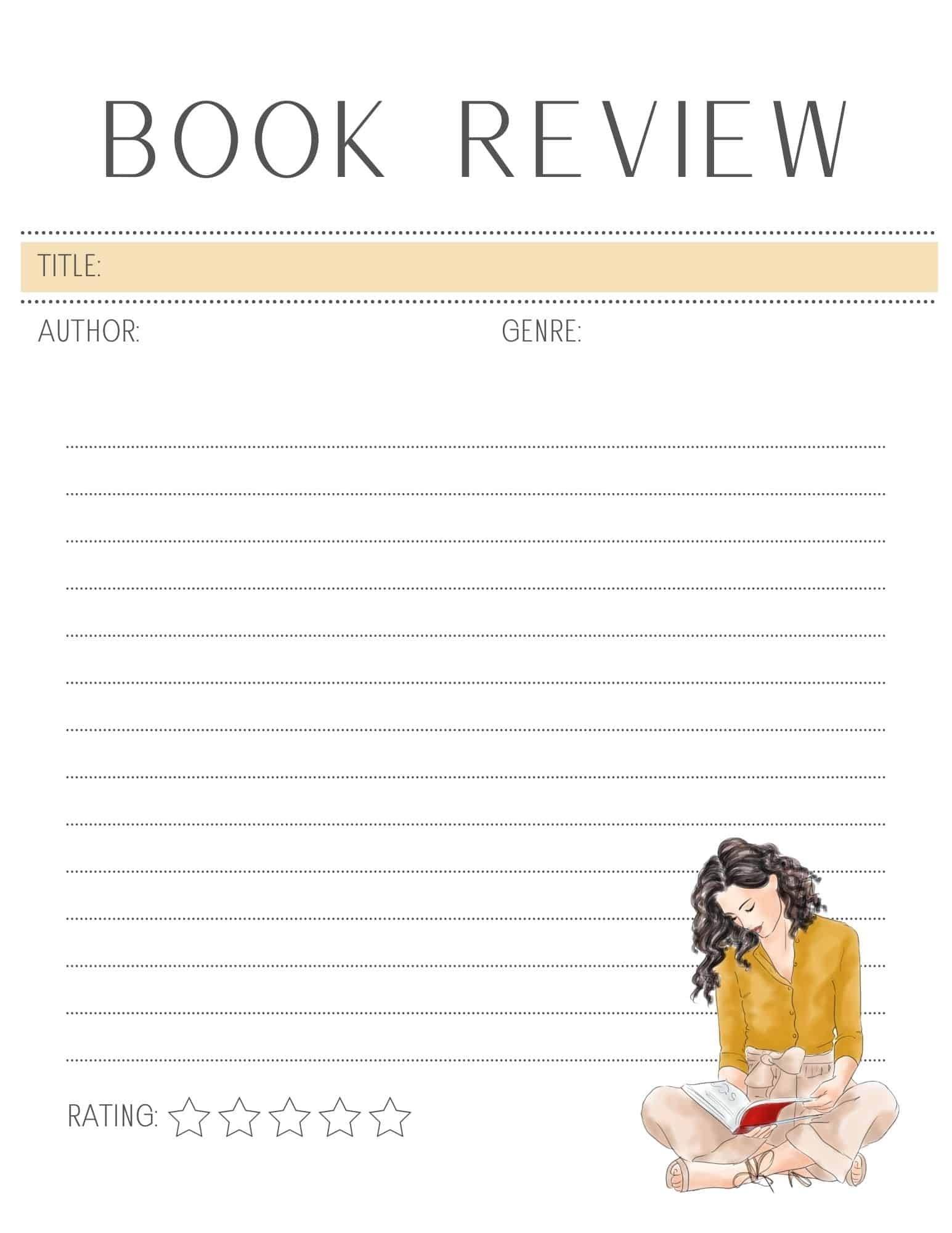 Reading Book Worksheets Printable Free