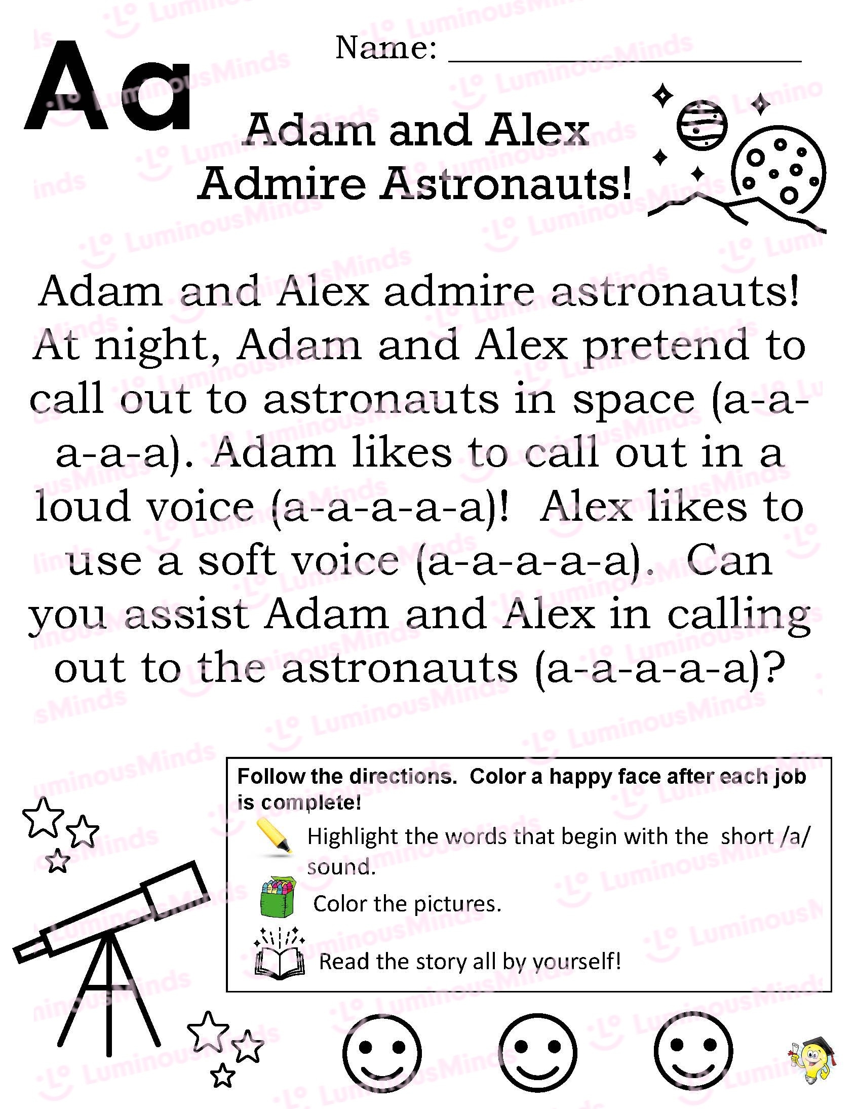 Adam And Alex Admire Astronauts