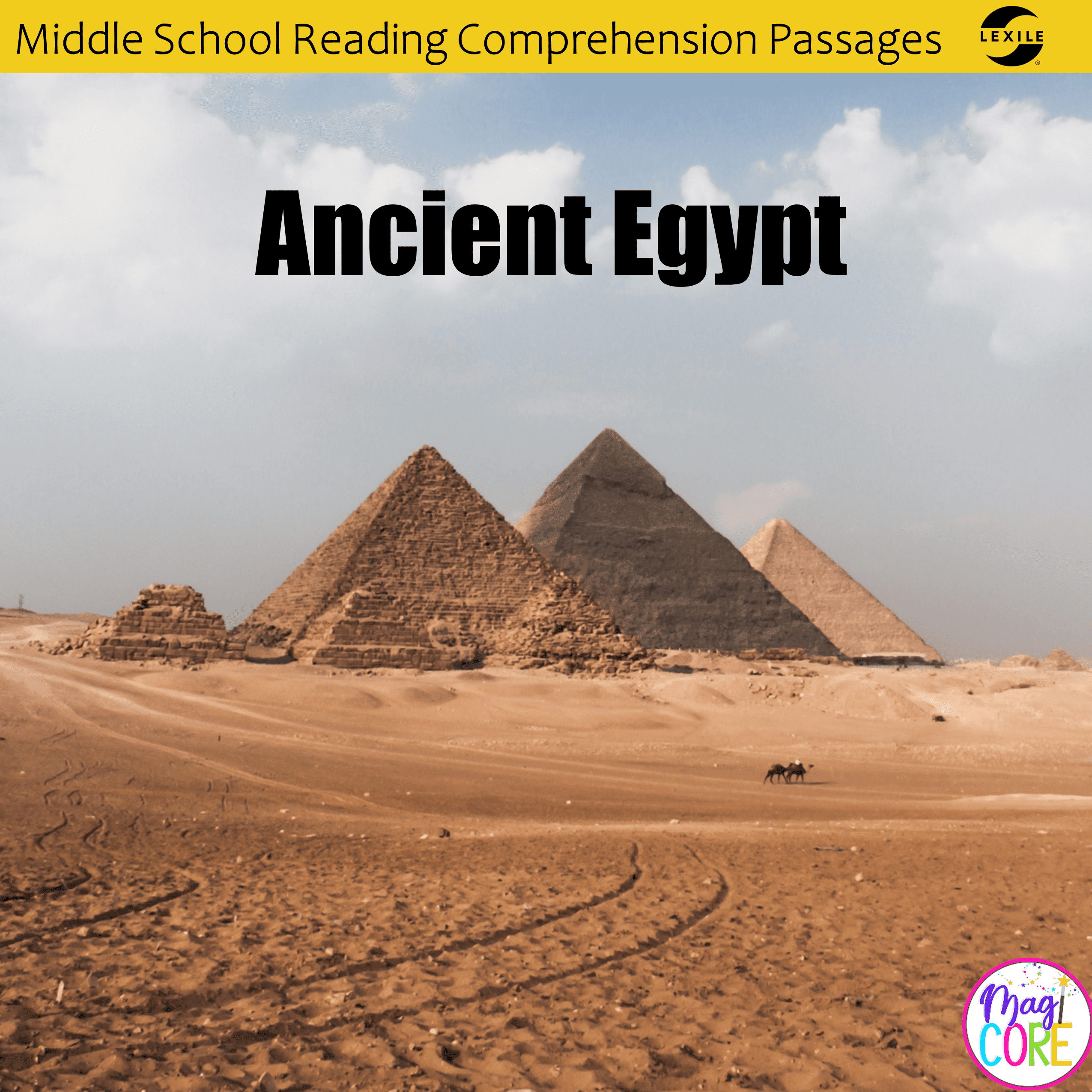 Ancient Egypt Differentiated Reading Passages 6th 8th Grade 