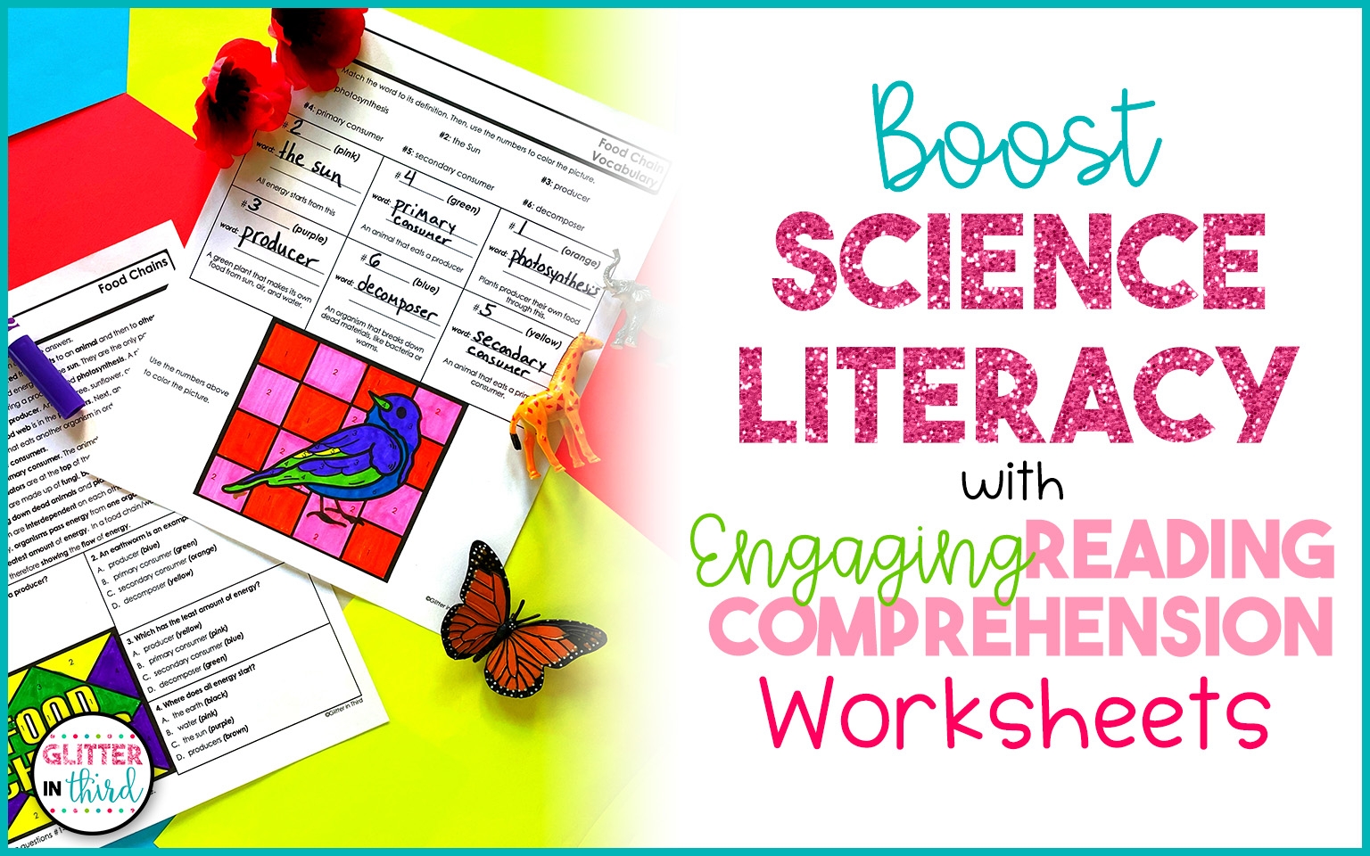 Insect Reading Comprehension Worksheets
