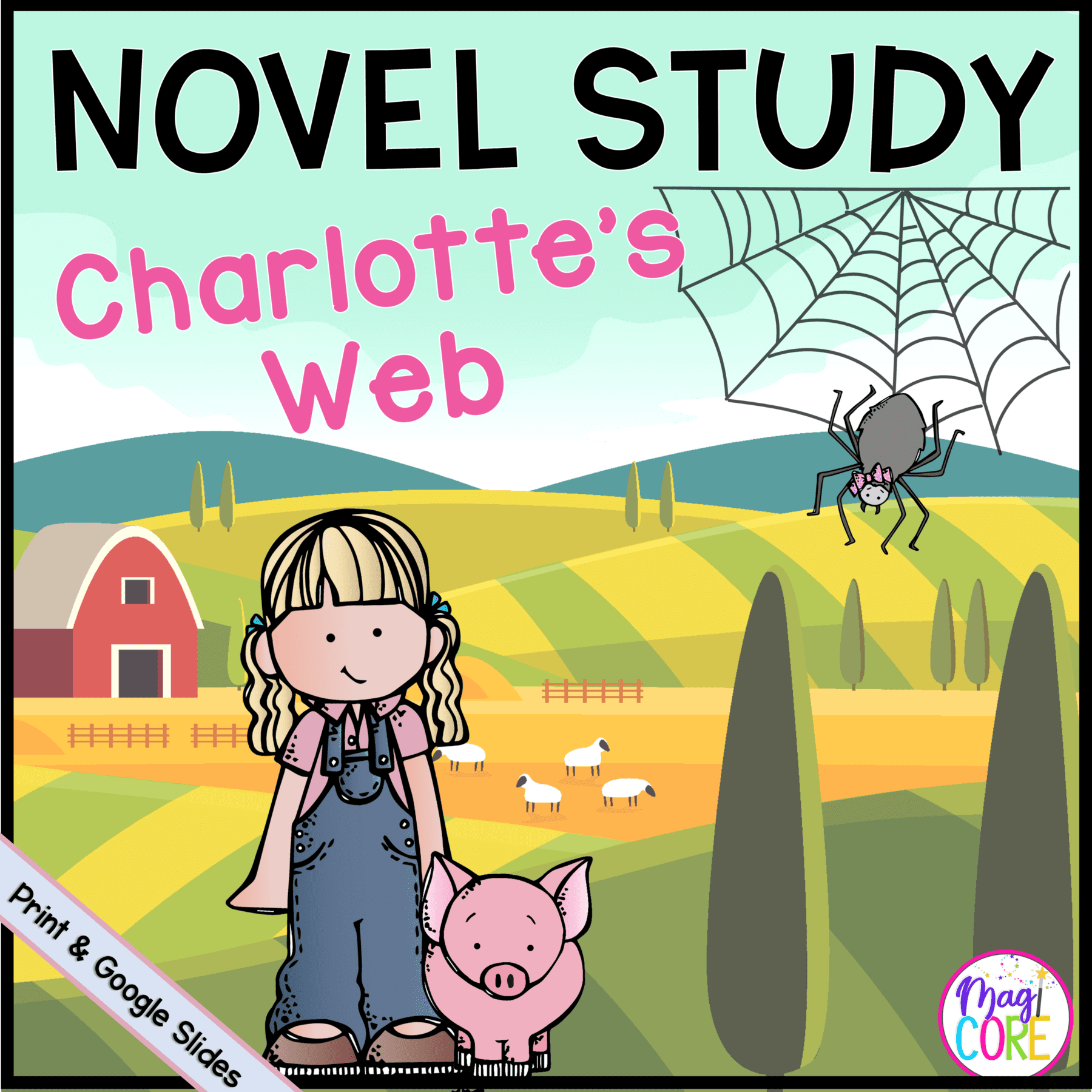 Charlotte s Web Novel Study Reading Comprehension