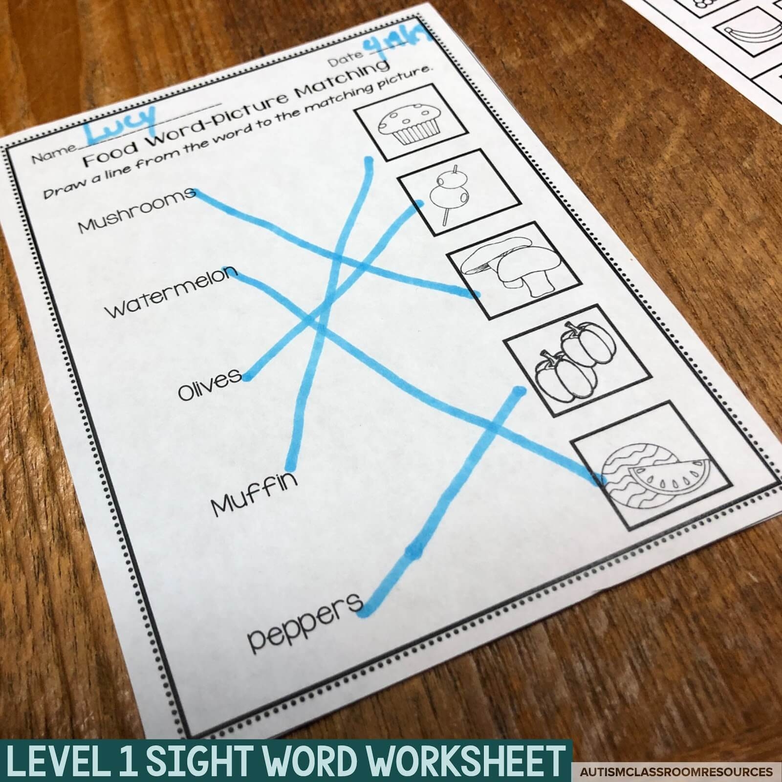 Free Autism Reading Comprehension Worksheets Pdf