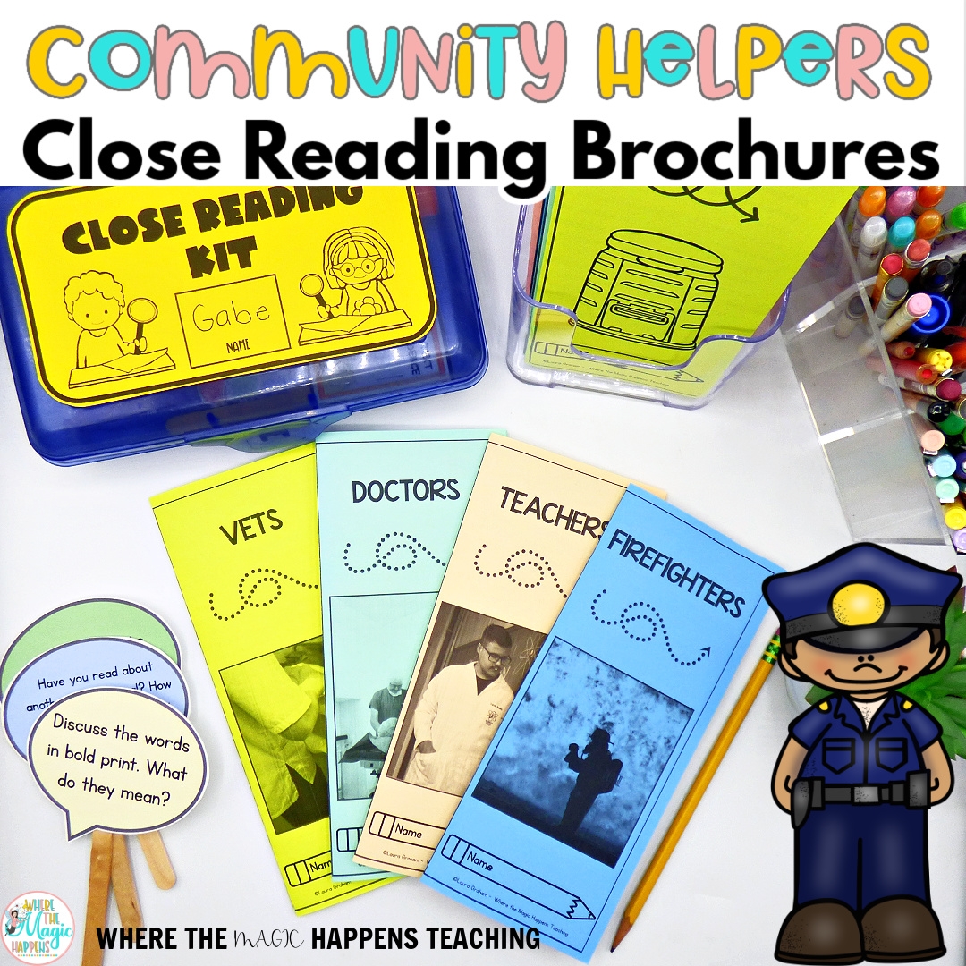 Community Helpers Close Reading Passages