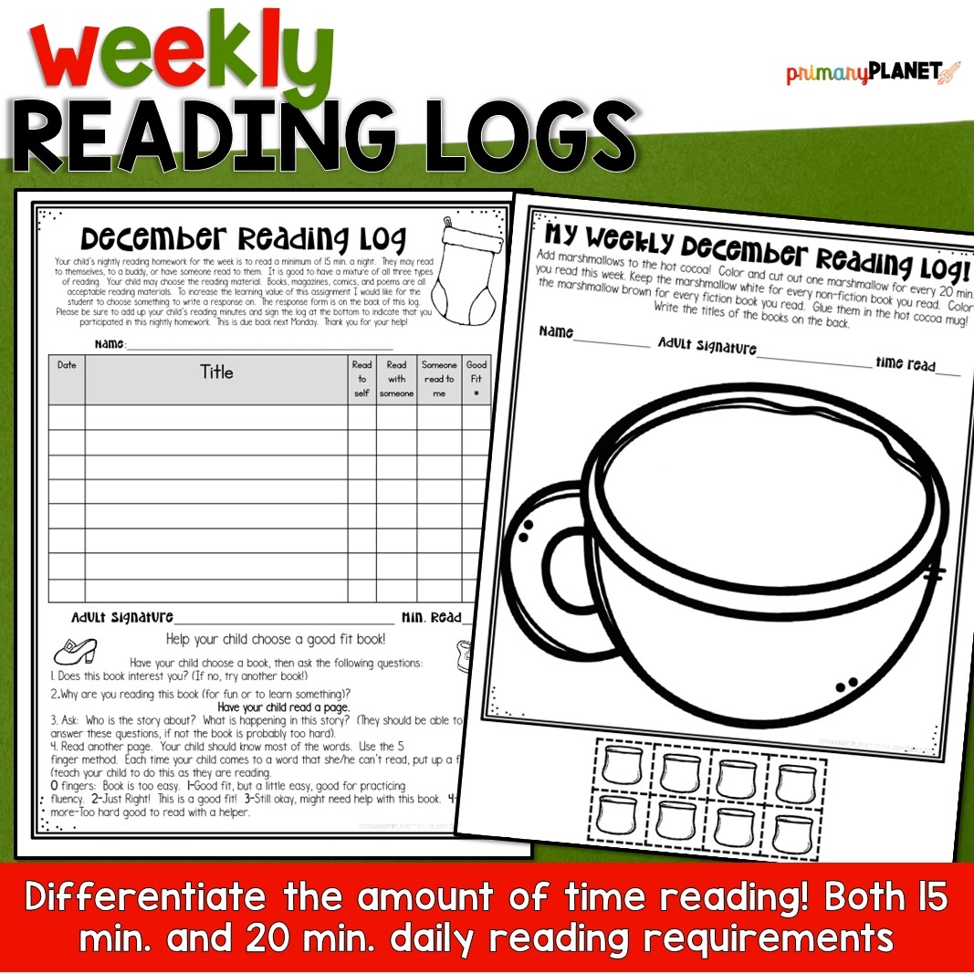 December Reading Homework Reading Comprehension Worksheets Fun Reading Challenges For Kids