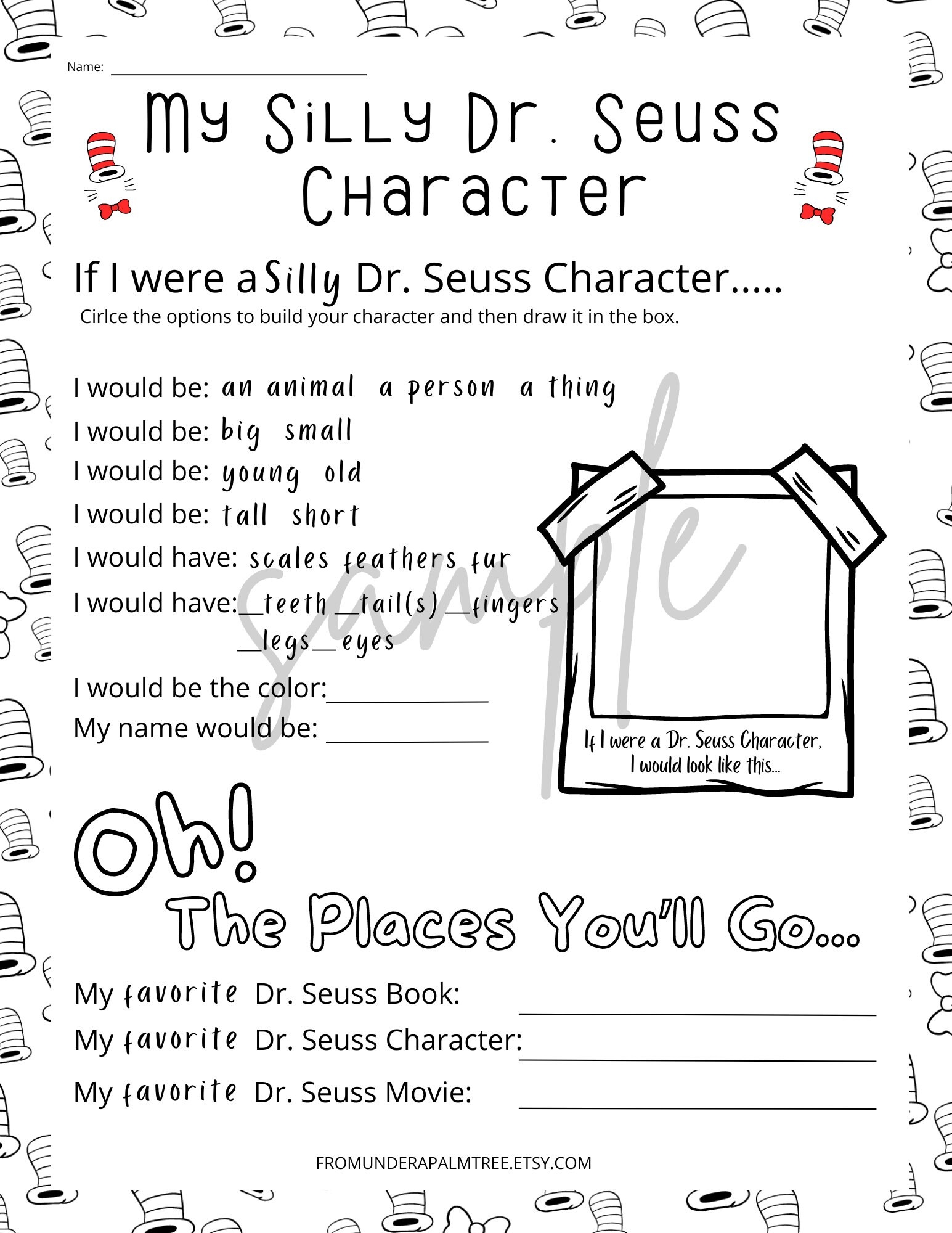 Dr Seuss Word Search dr Seuss Character word Search seuss Crossword Worksheets digital Downloads teacher Resources kids Worksheets printable Etsy