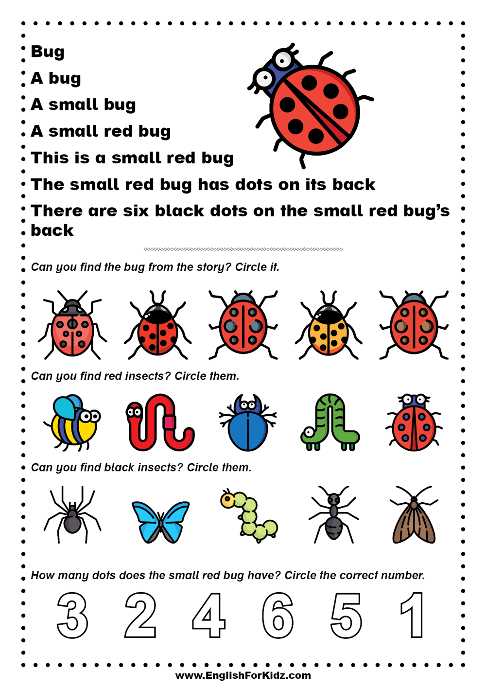 Preschool Reading Comprehension Worksheets Pdf