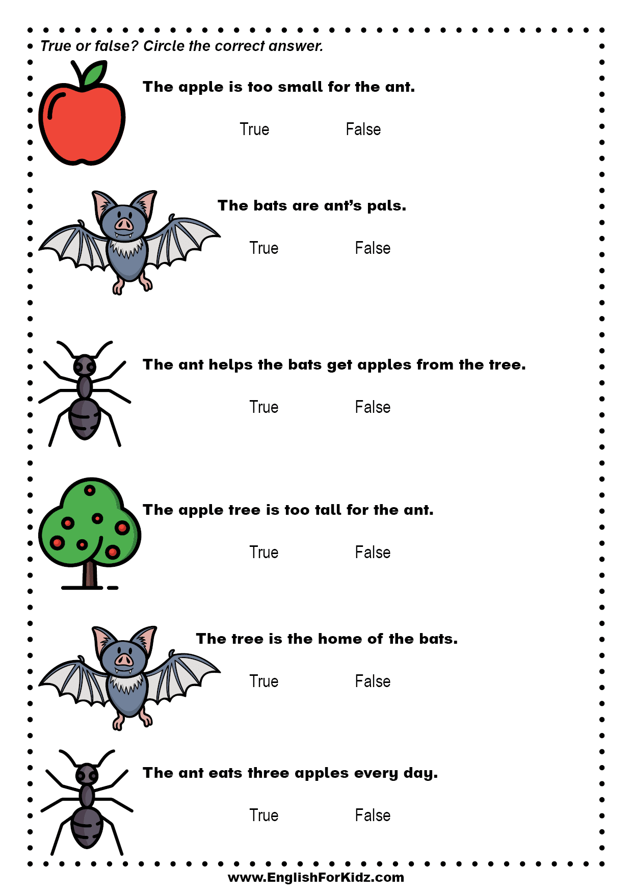 English For Kids Step By Step Reading For Kindergarten And Worksheets Library