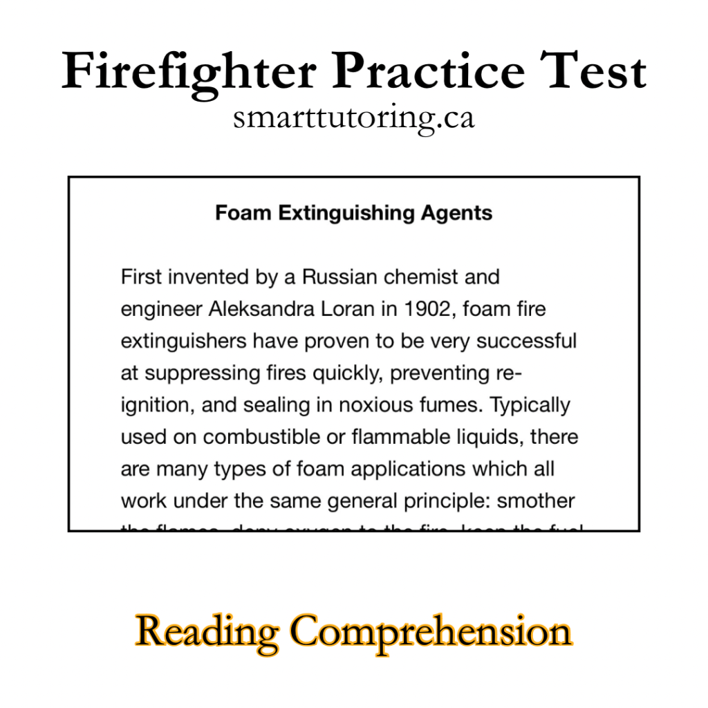 Firefighter Reading Comprehension Worksheets