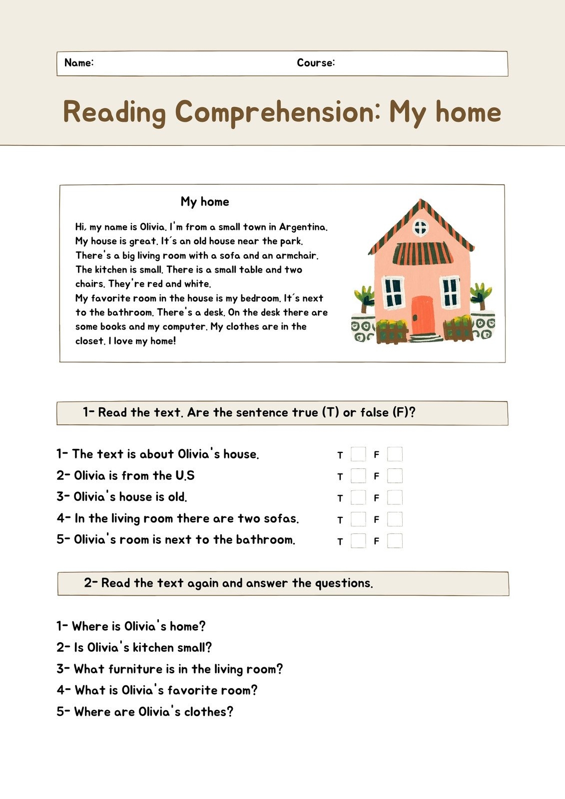 Free Custom And Printable Reading Worksheet Templates Canva