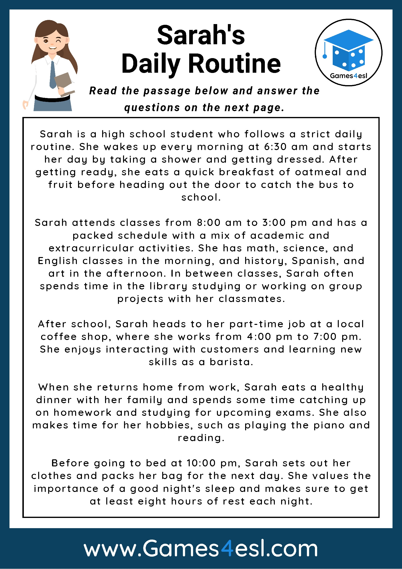 Free Daily Reading Comprehension Worksheet Download Free Daily Reading Comprehension Worksheet Png Images Free Worksheets On Clipart Library