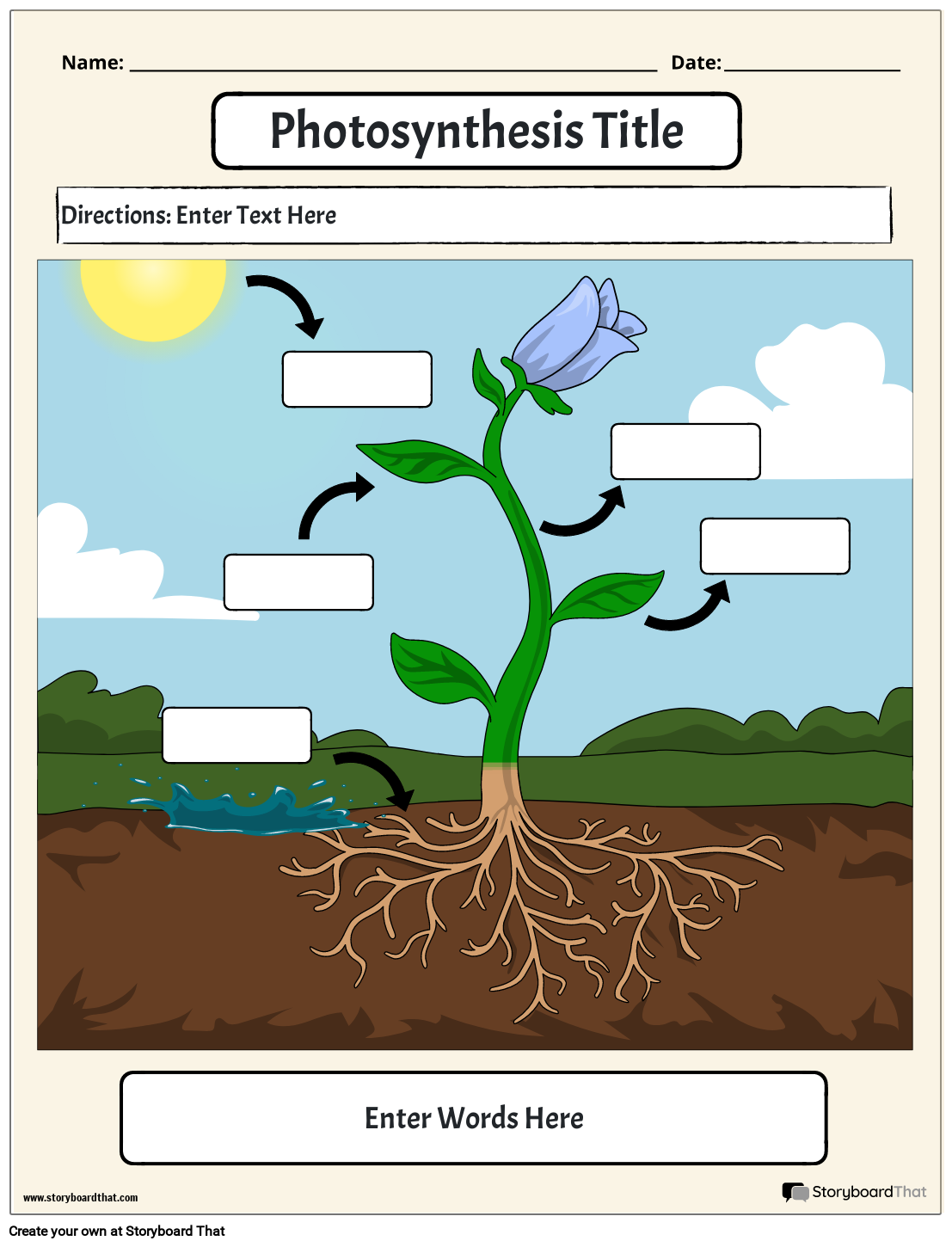 Photosynthesis Reading Comprehension Worksheet