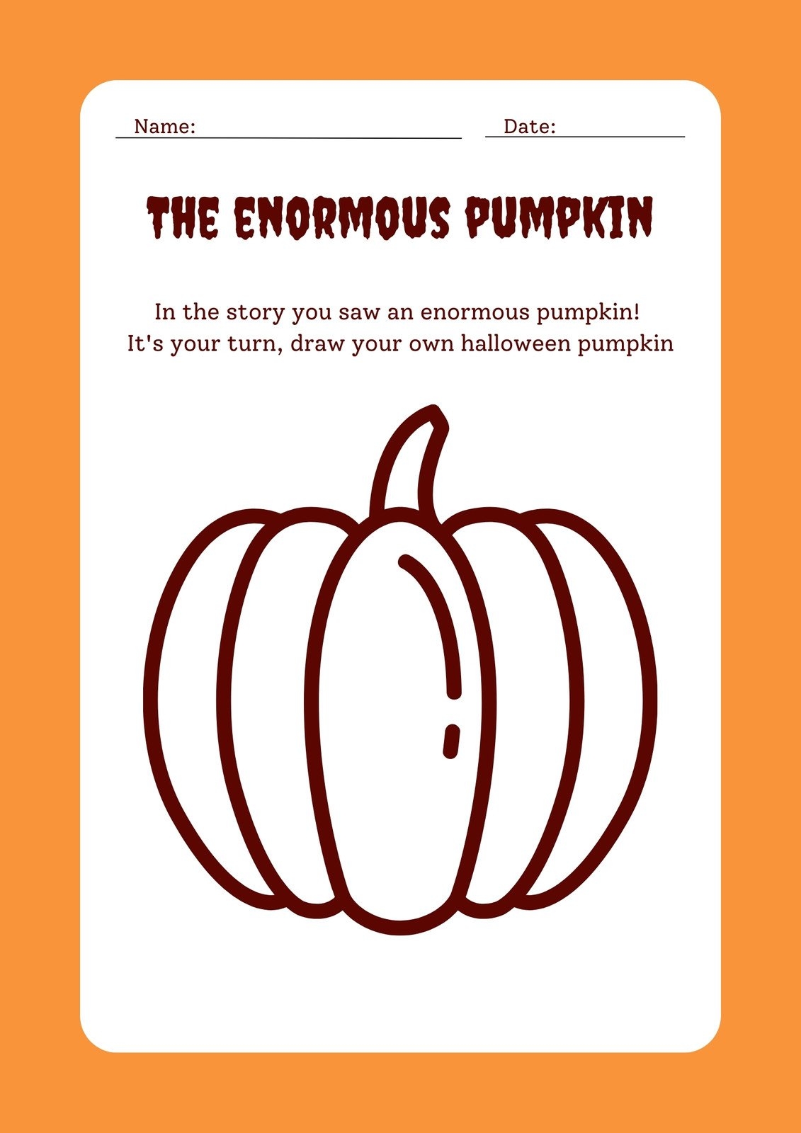 Free Printable Halloween Worksheet Templates To Edit Canva