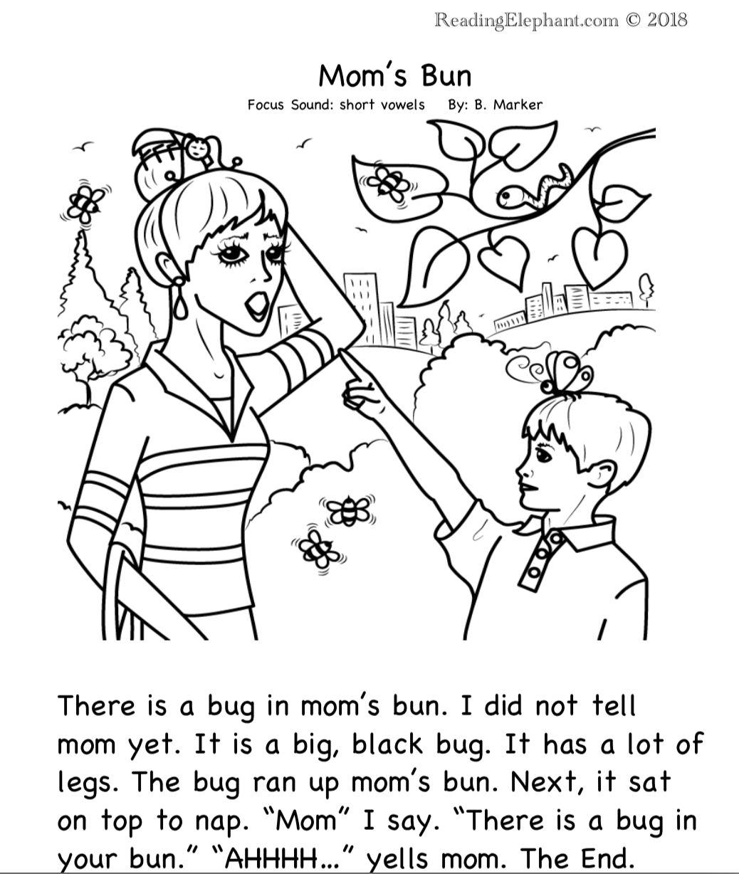 Preschool Easy Reading Books Printable