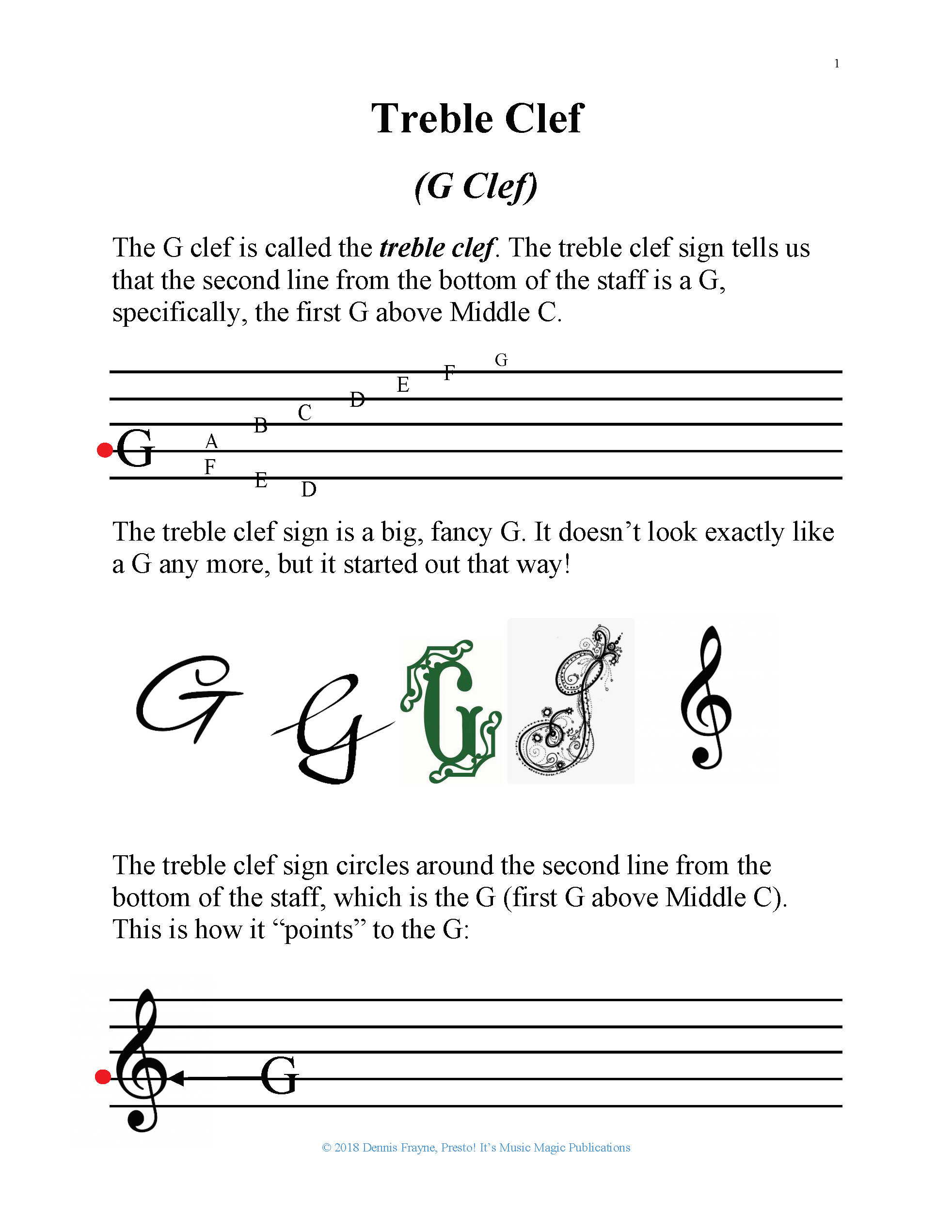 Music Reading Comprehension Worksheets