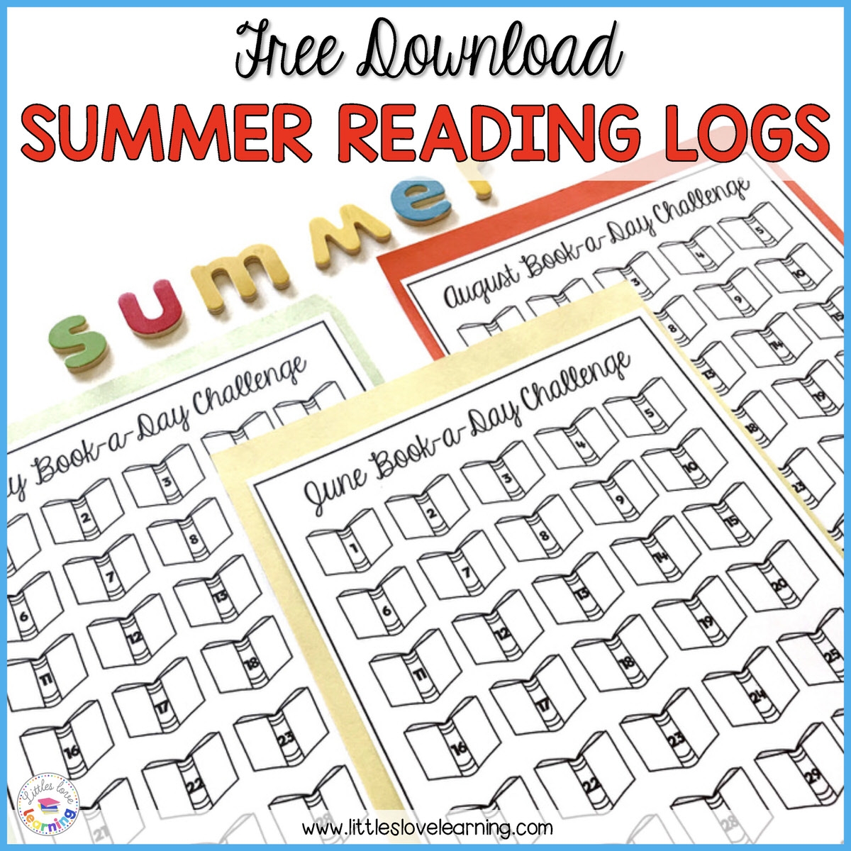Free Printable Reading Logs For Preschool