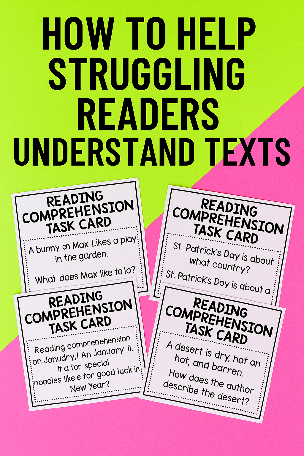 Free Printable Autism Reading Comprehension Worksheets