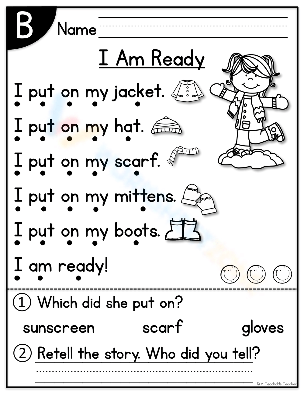 Grade 3 Level B Reading Comprehension Worksheets 2025