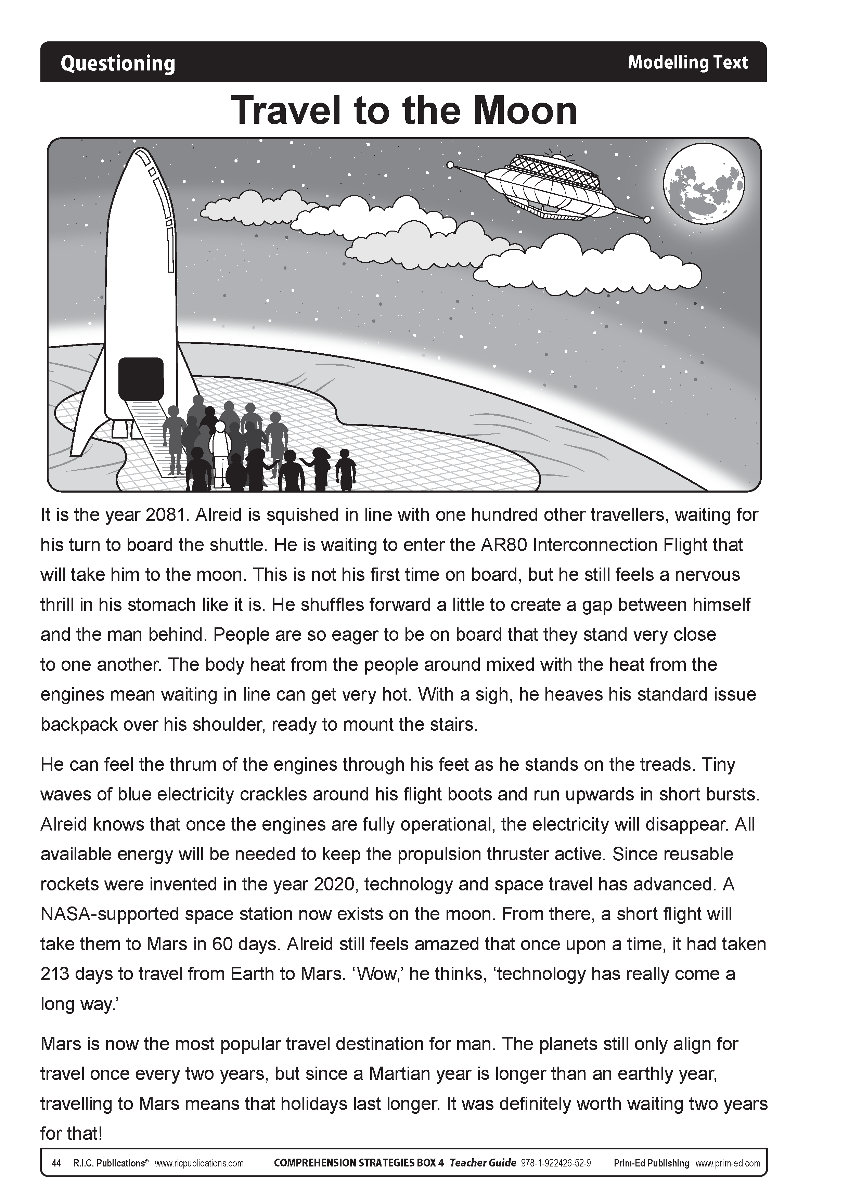 Evaluative Questions Reading Comprehension Worksheets