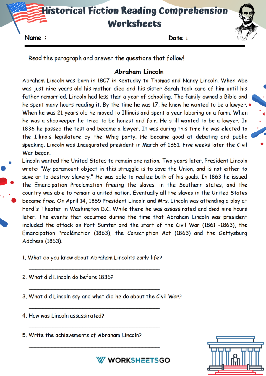 Reading Comprehension Worksheets For Adults Pdf