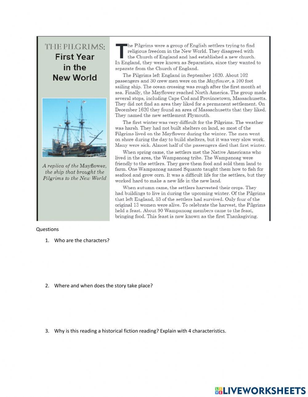 Historical Fiction Worksheets 15 Worksheets Worksheets Library