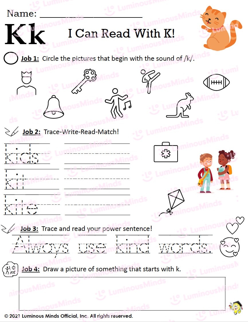 I Can Read With K 