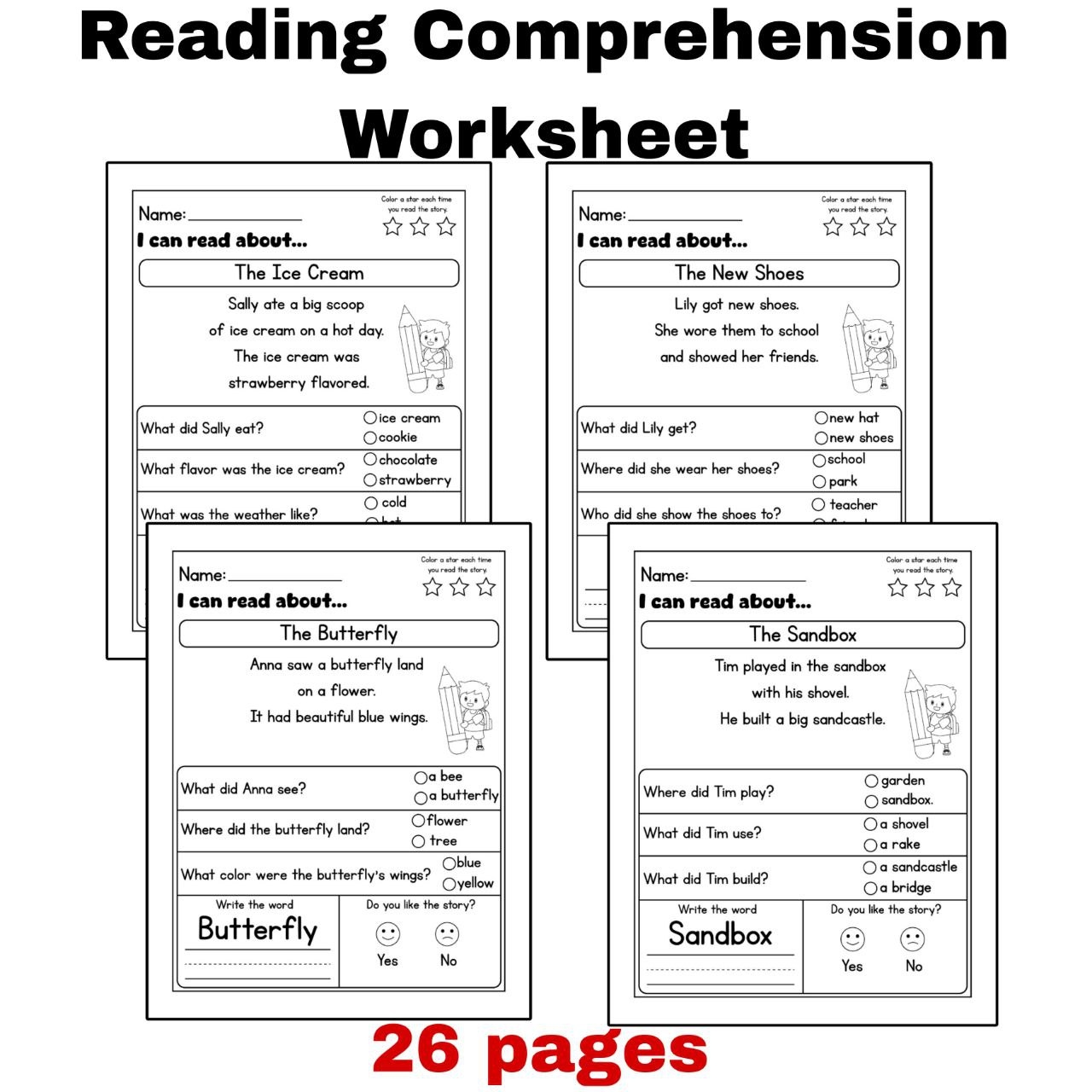 Interactive Reading Comprehension Worksheets Made By Teachers