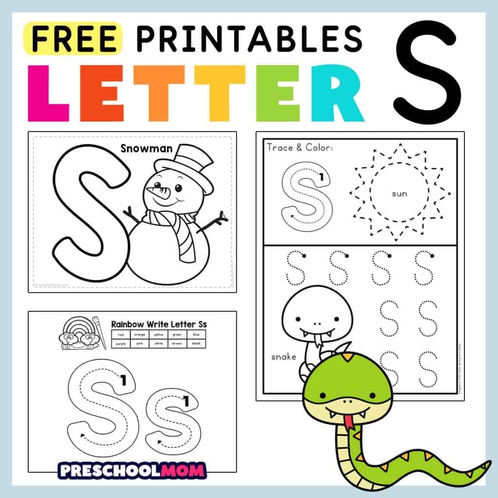 Free Printable Reading Worksheets Pre K