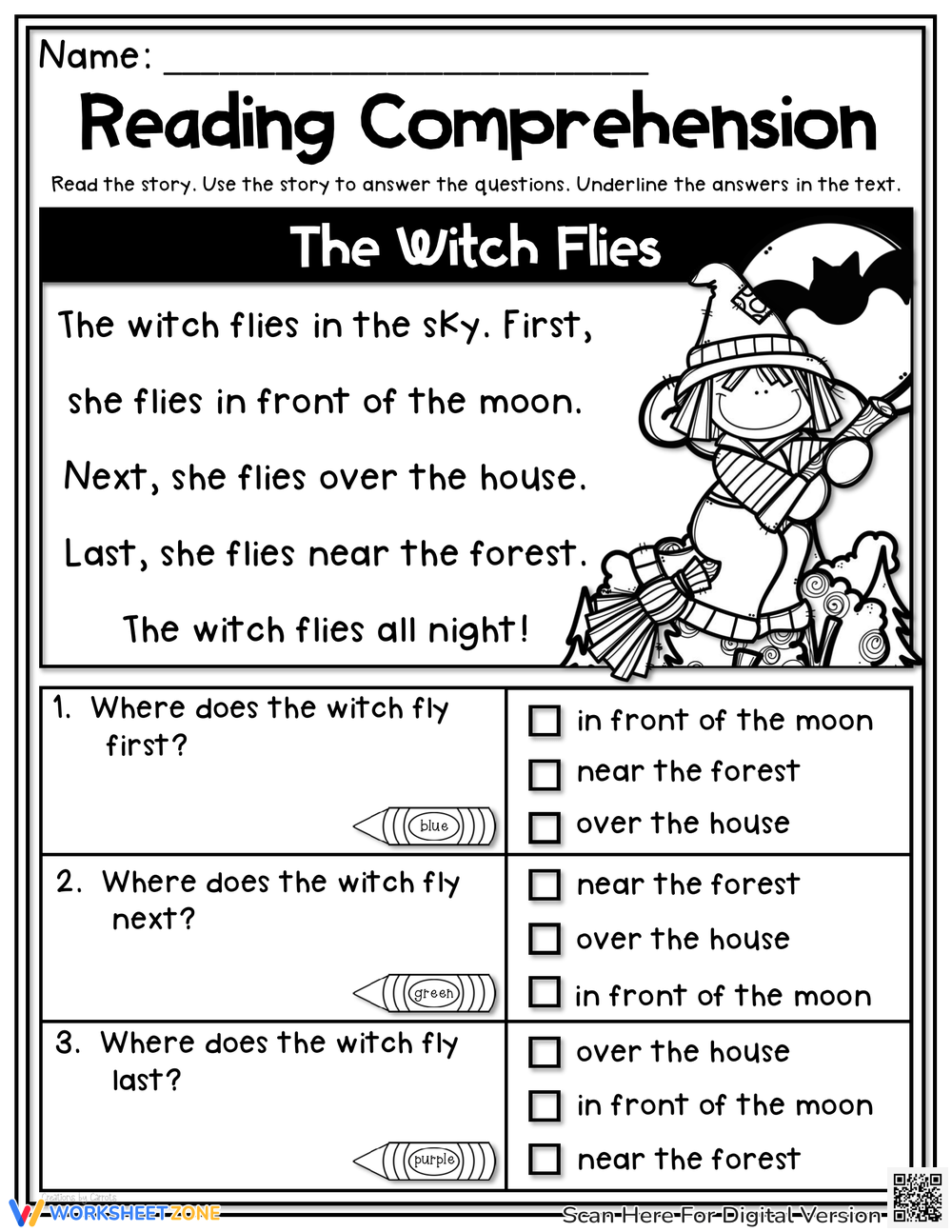 Level D Reading Comprehension Worksheets 2025