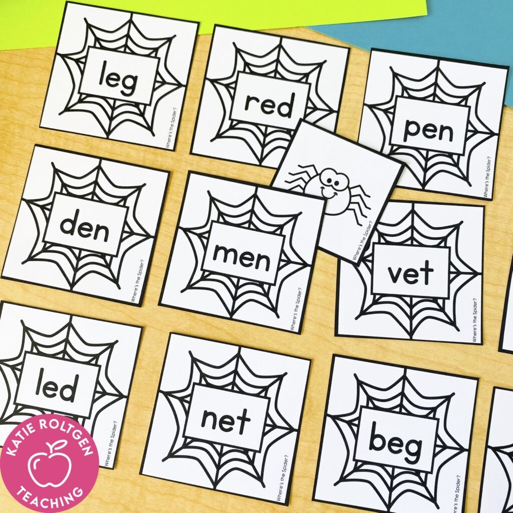 Preschool Reading Games Printable