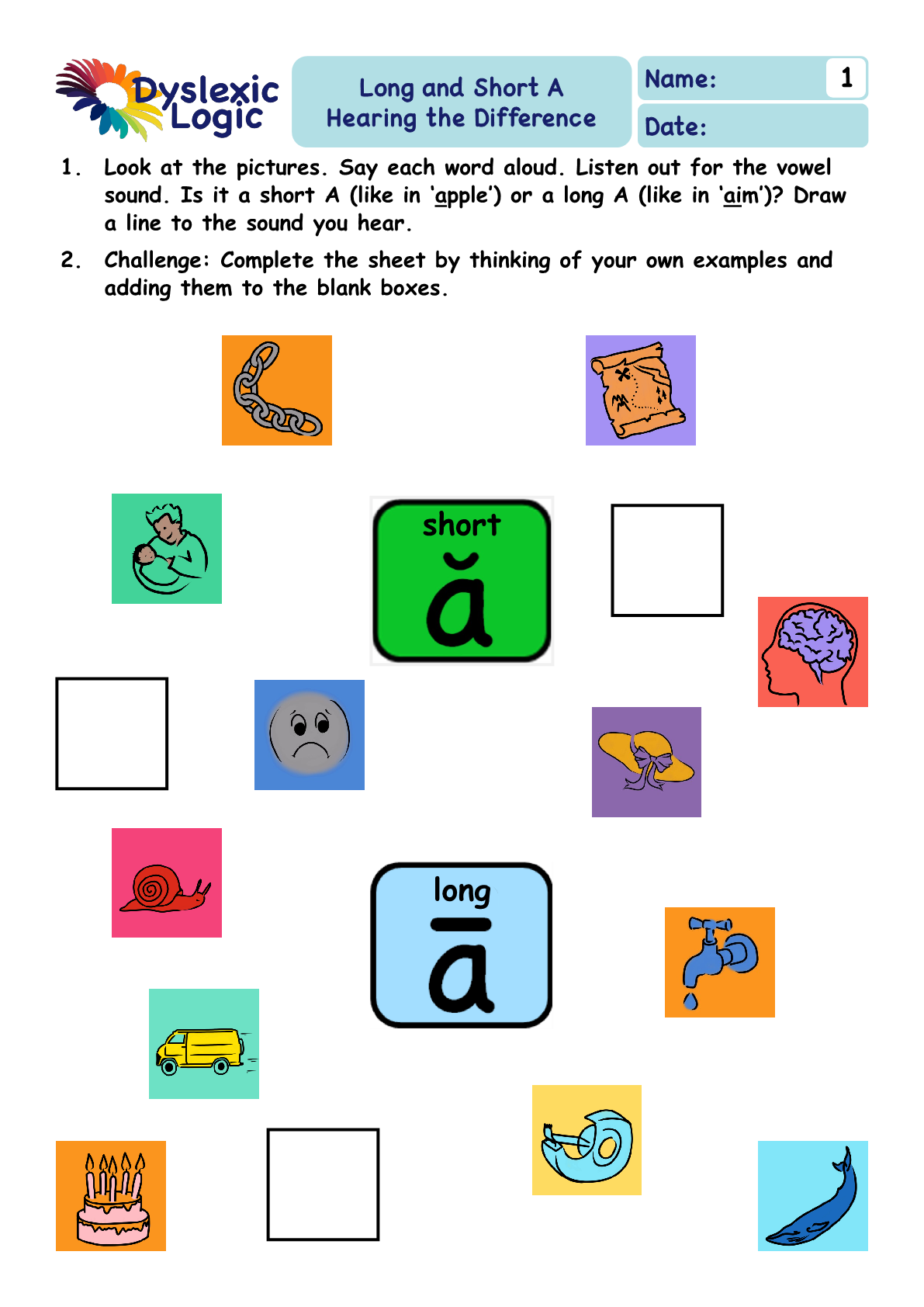 Dyslexia Reading Comprehension Worksheets