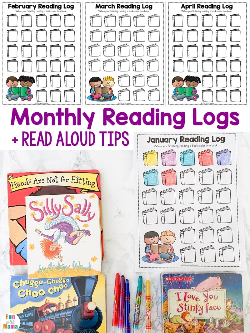 Free Printable Preschool Reading Log