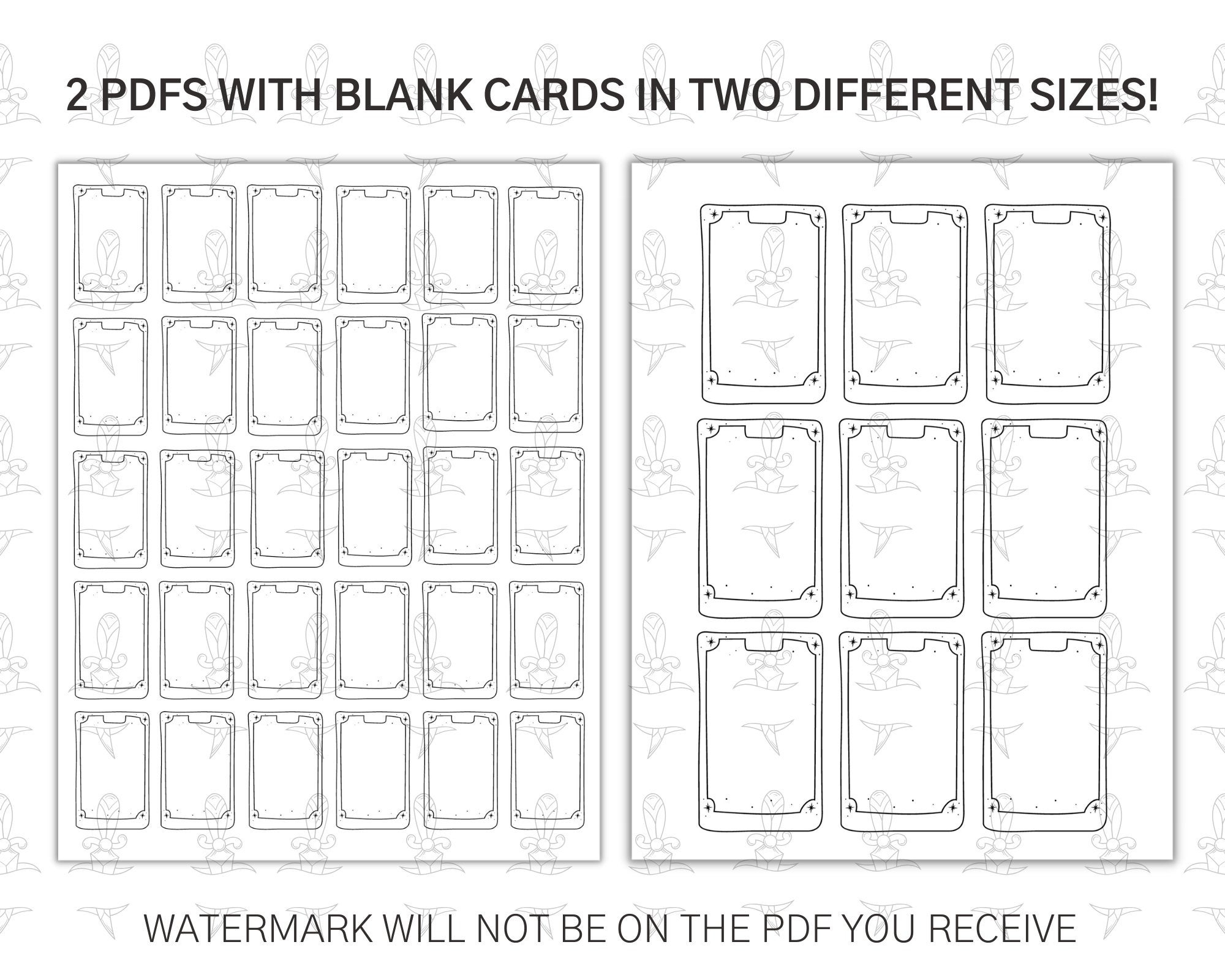 Printable Tarot Card Stickers Worksheets Library