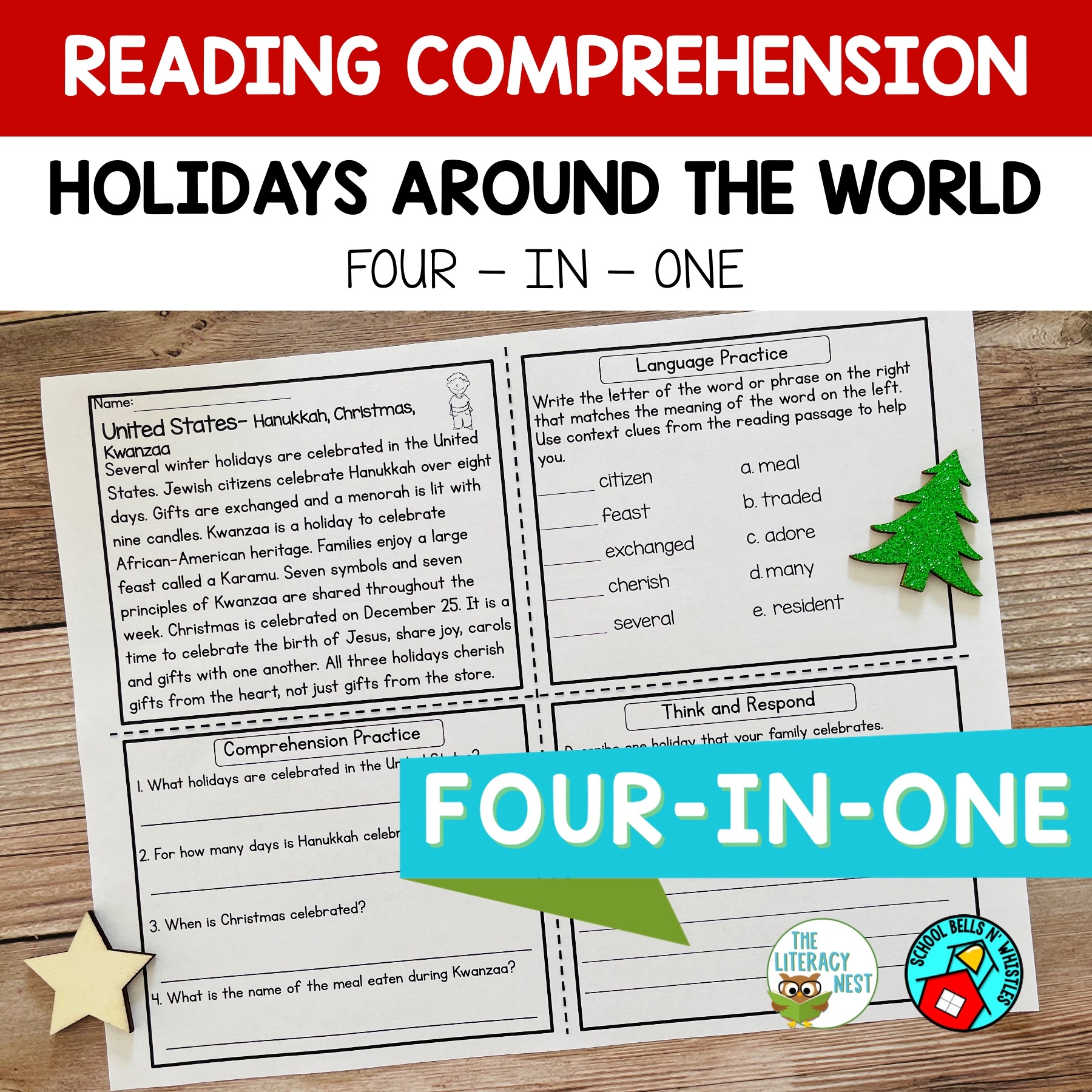 Reading Comprehension Holidays Around The World
