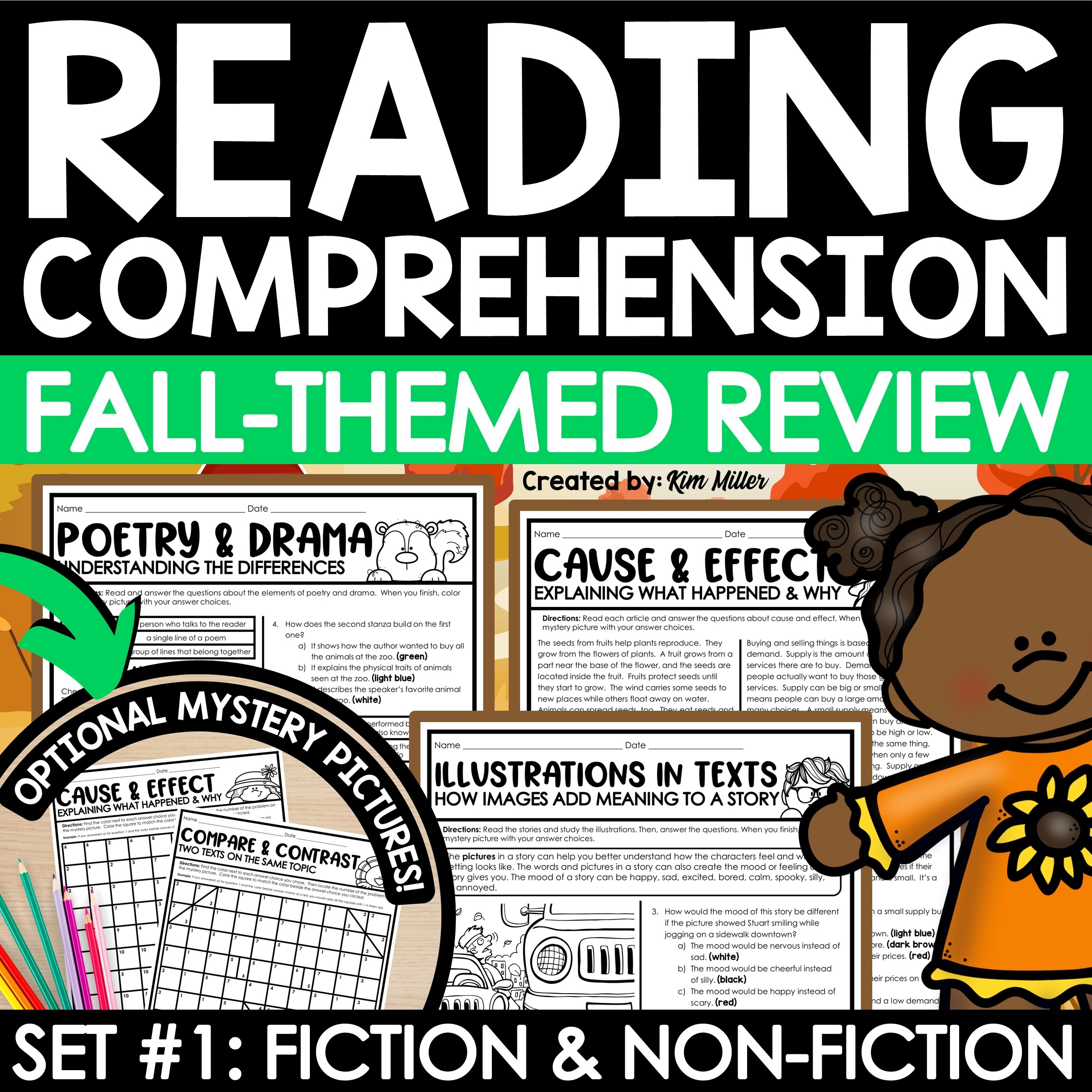 Free Printable Fifth Grade Reading Worksheets