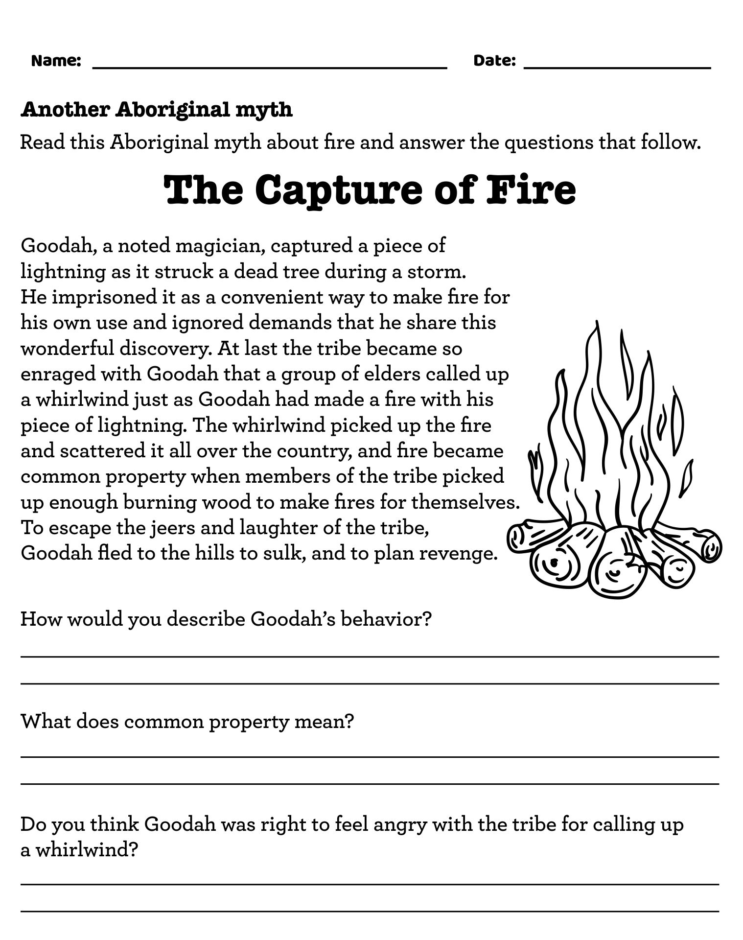 4th Grade Reading Comprehension Worksheets