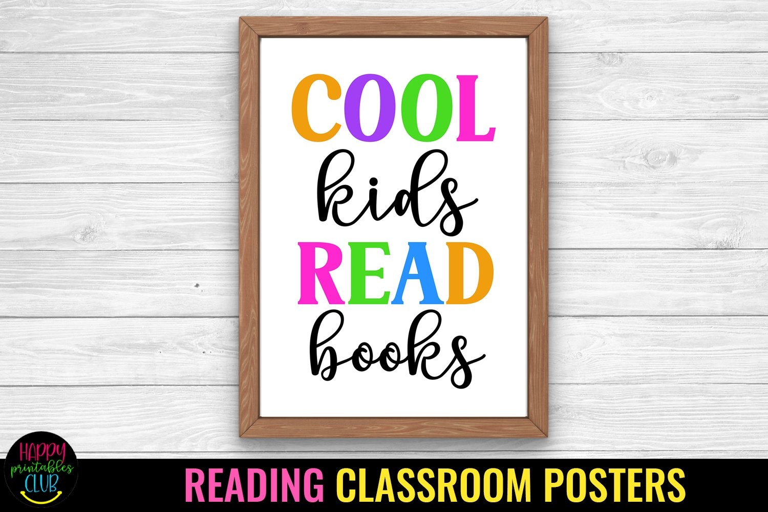 Preschool Printable Reading Posters