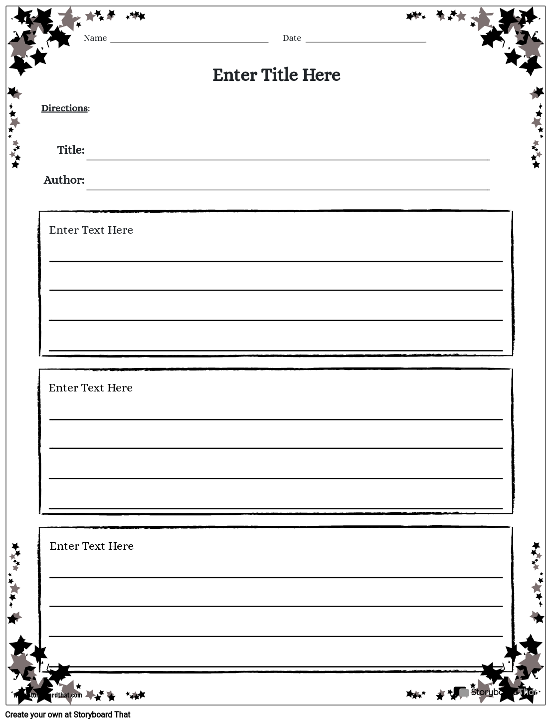 Free Printable Reading Response Worksheets