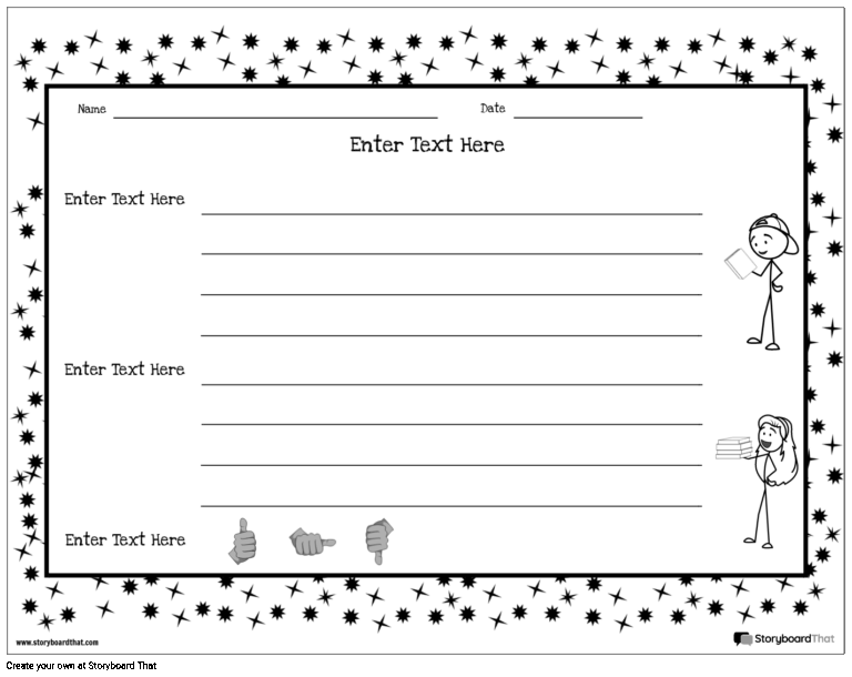 Reading Response Worksheets Customizable Templates