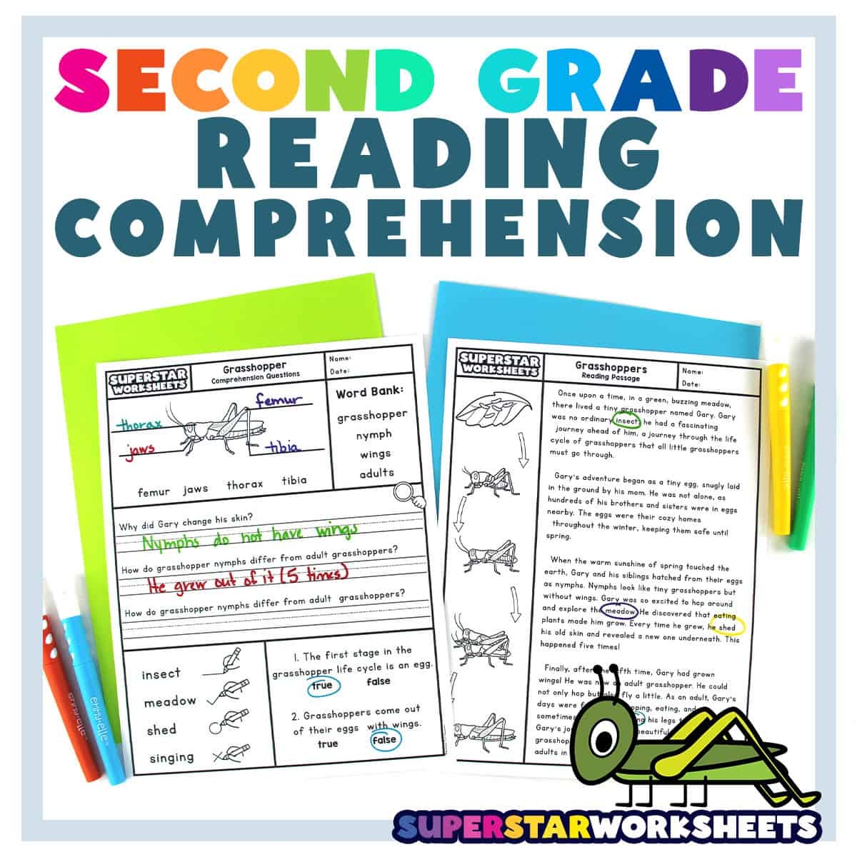 Key Stage 2 Reading Comprehension Worksheets