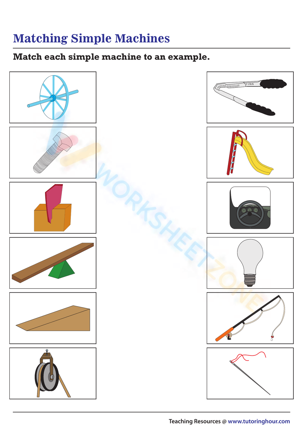 Simple Machines Worksheets 2025