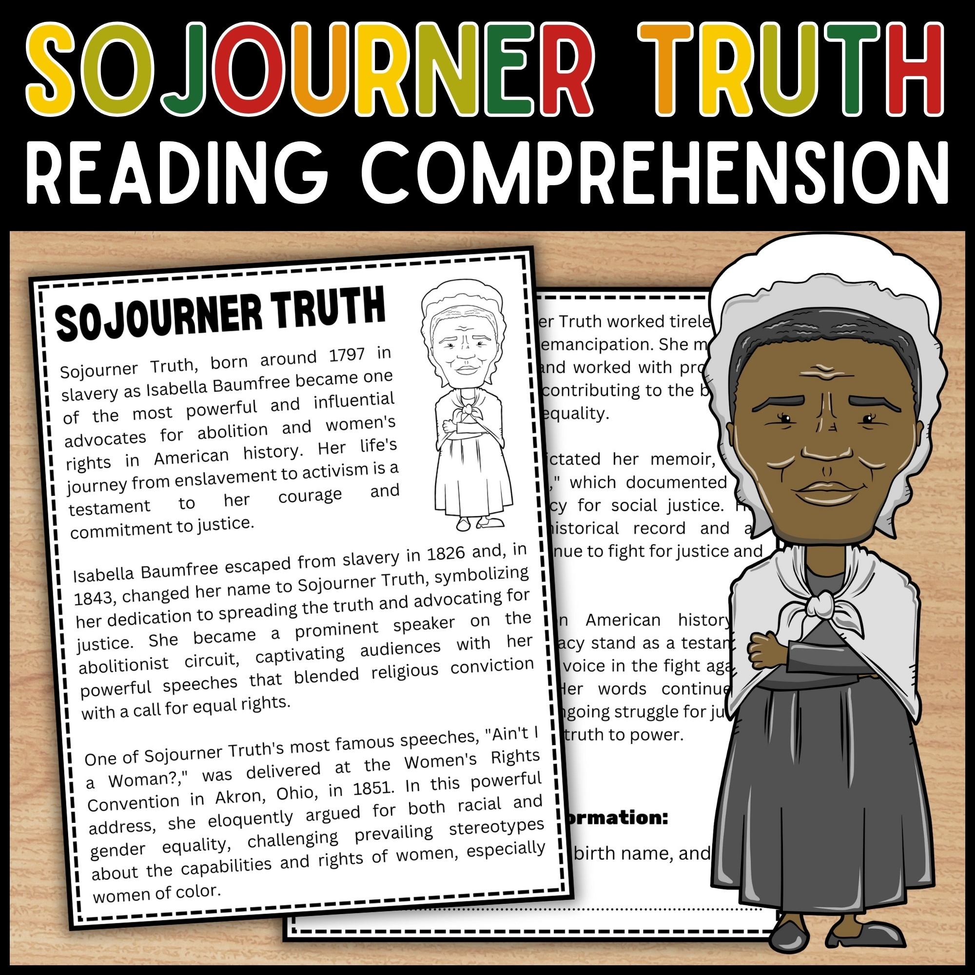 Slavery Reading Comprehension Worksheet Pdf