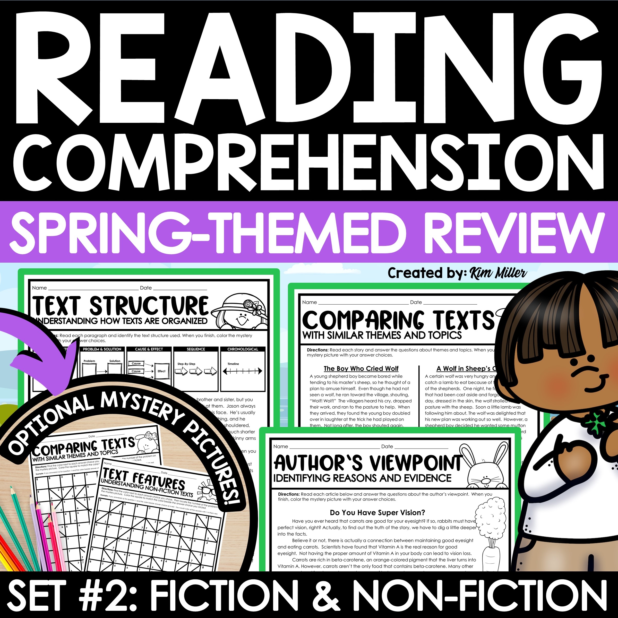 Free Printable 5th Grade Reading Worksheets