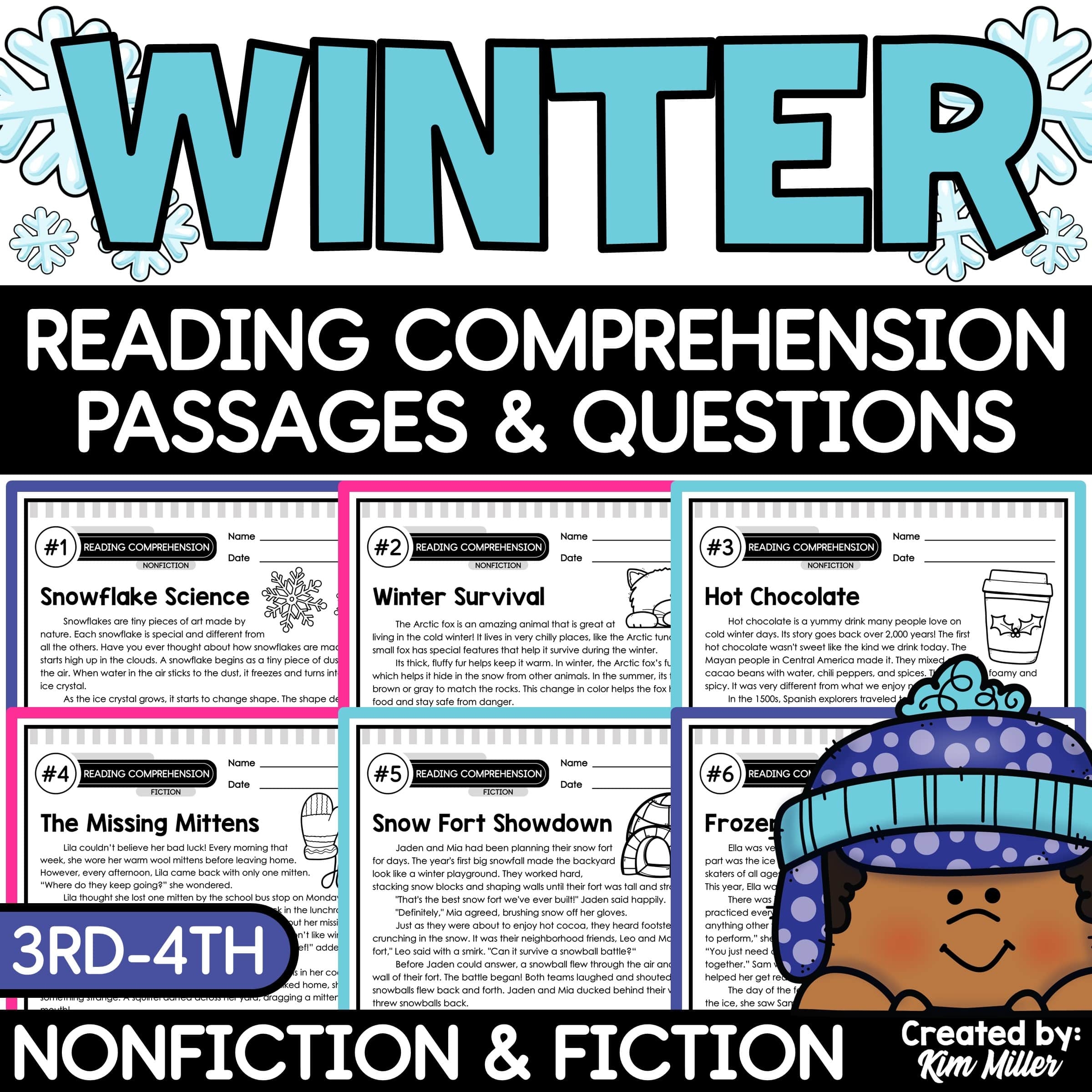 Reading Comprehension Worksheets Questions