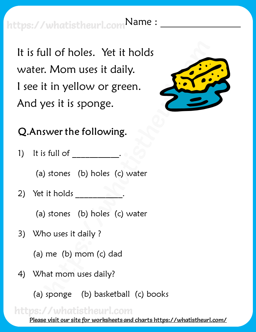 Year 2 Story And Comprehension Worksheet Teaching Resources 